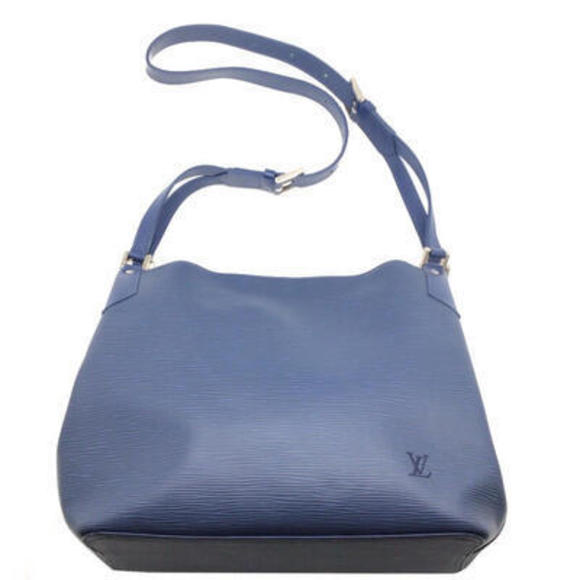 Louis Vuitton MM Blue Shoulder Bag Epi Mandala Leather - Picture 1 of 16